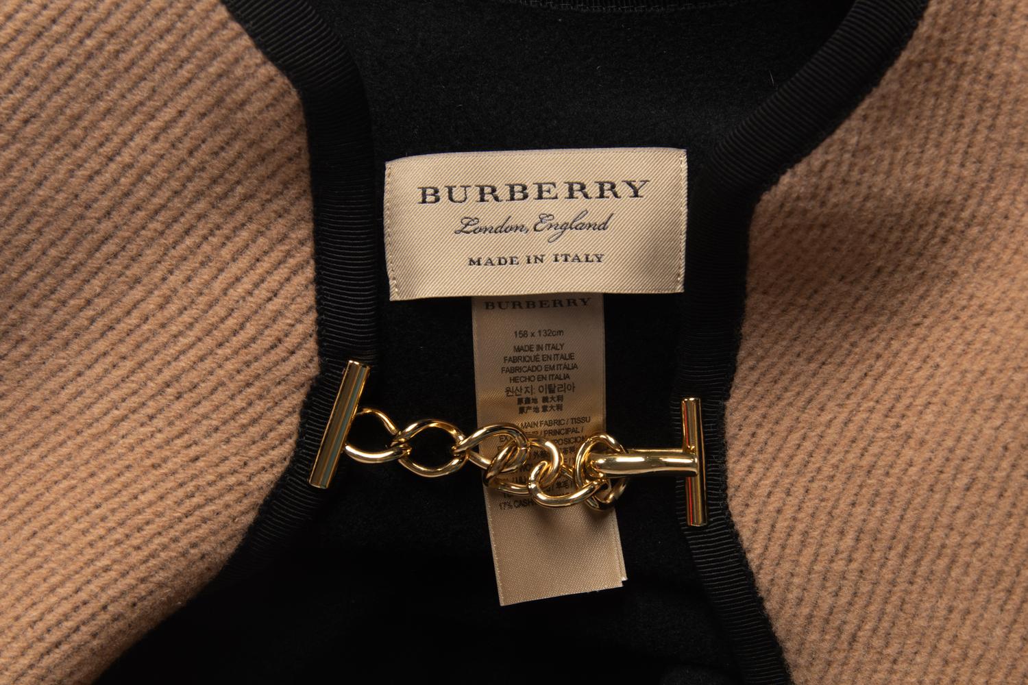 Burberry Wool Cape
