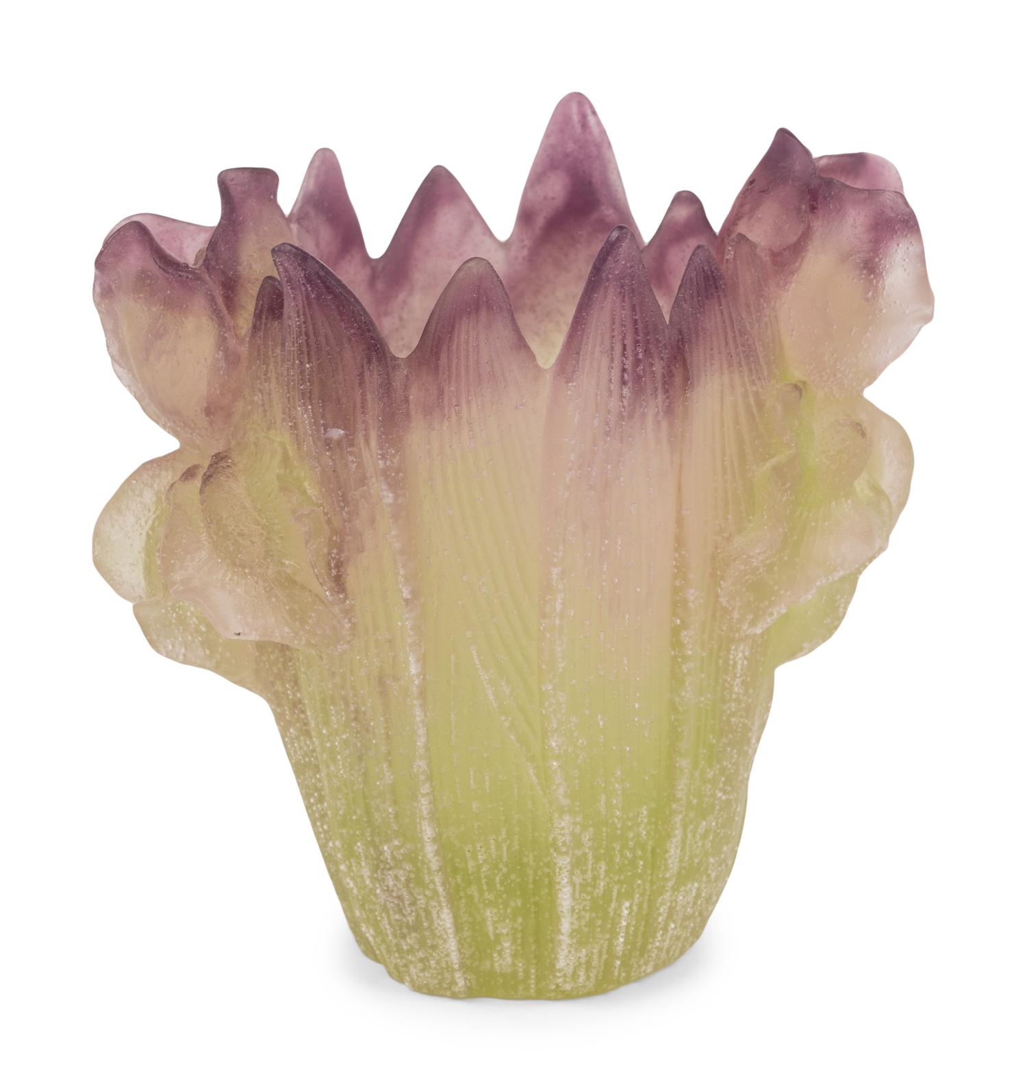 A Daum Pate-de-Verre Vase