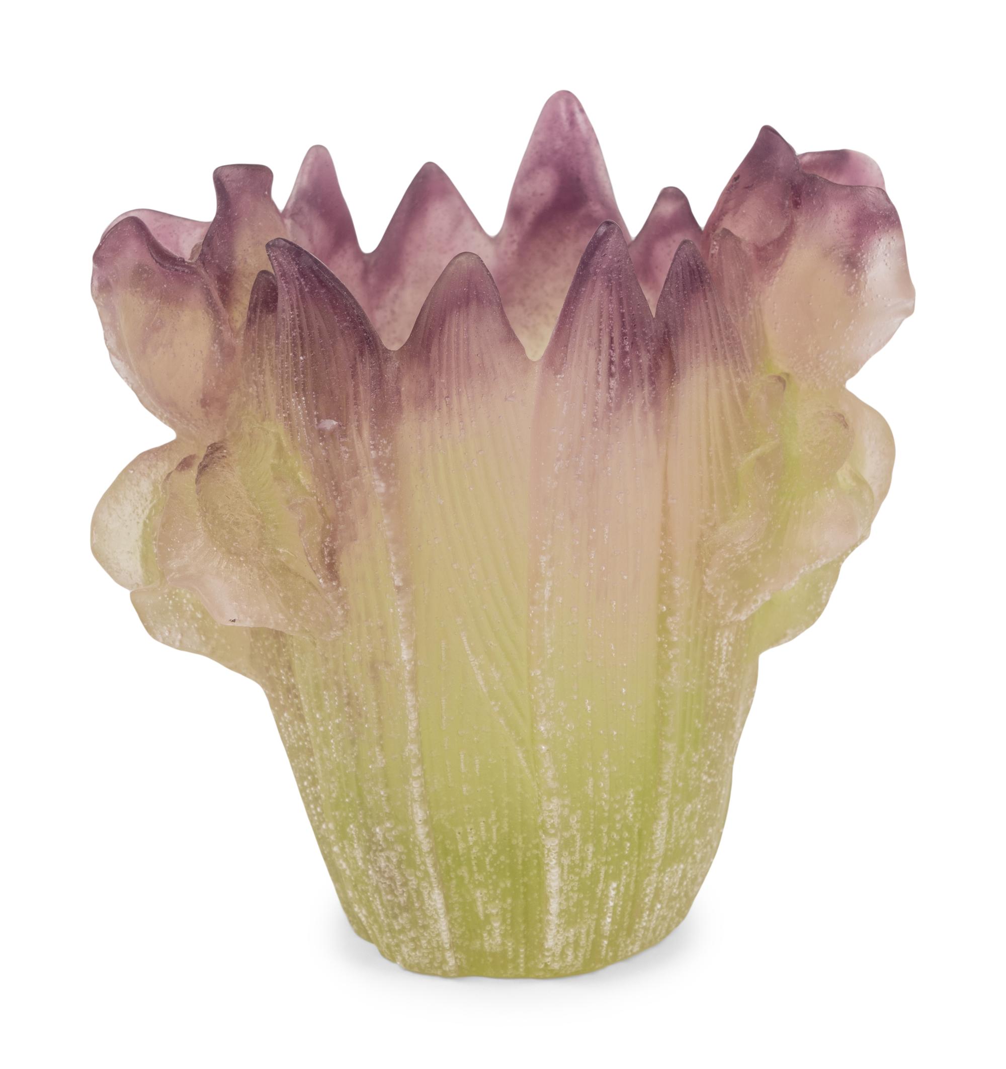 A Daum Pate-de-Verre Vase