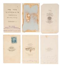 [LINCOLN ASSASSINATION]. A group of 14 CDVs of John Wilkes Booth, his family, love interests, and associates.
