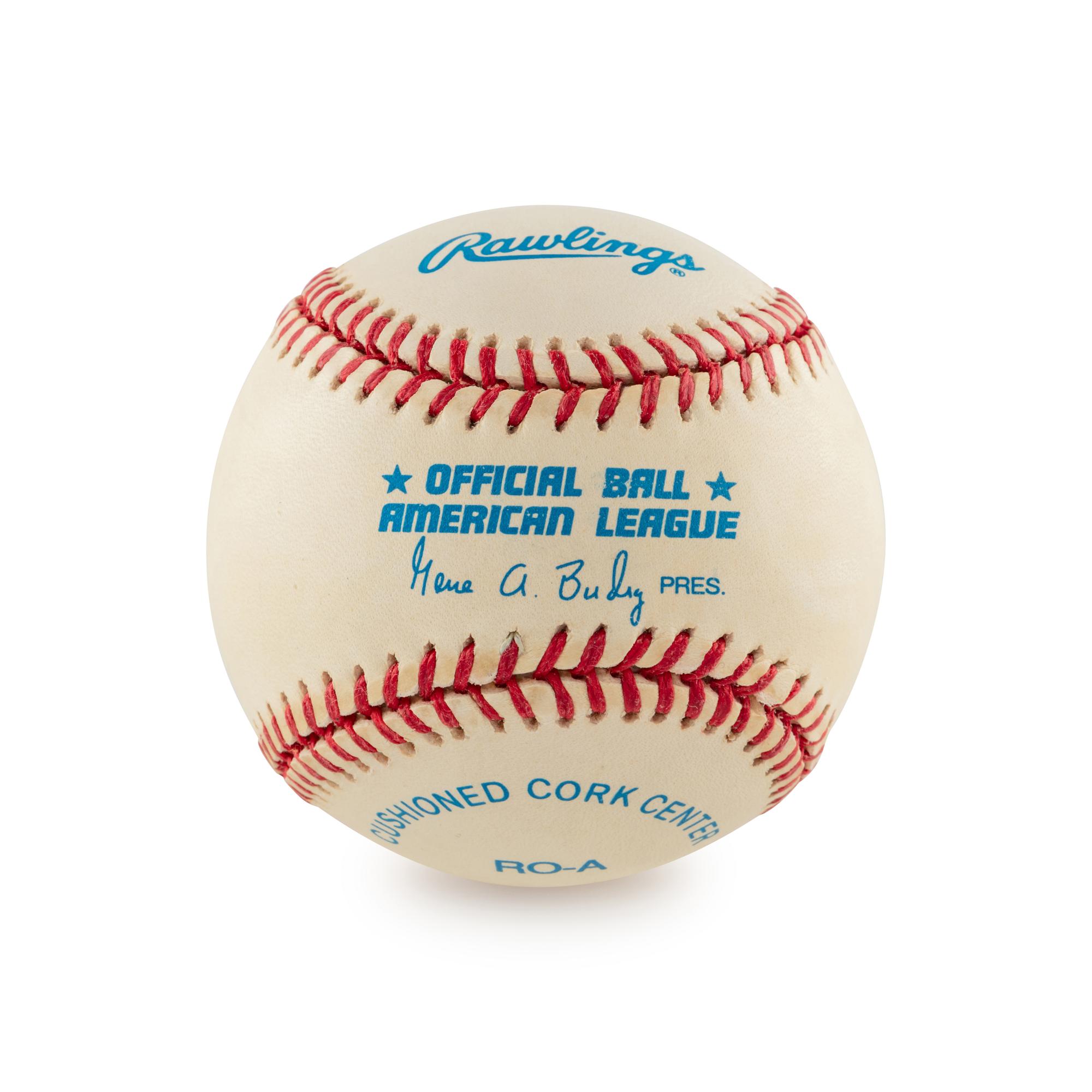 A Bob Cain Pitched to Eddie Gaedel Signed Autograph Baseball (Beckett Authentication Services)