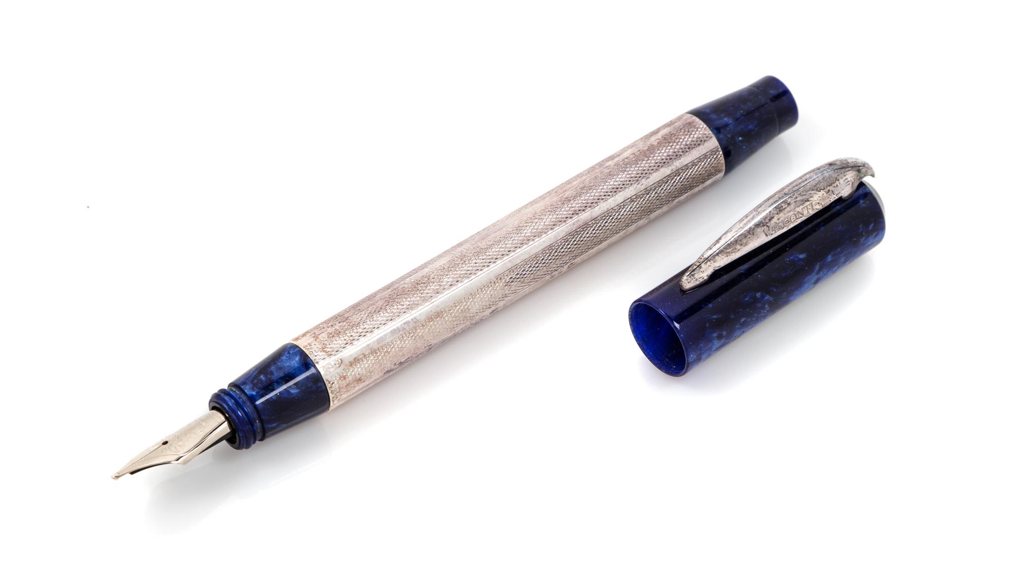 A Visconti Rinascimento: Star Dust-Blue Special Edition Fountain Pen