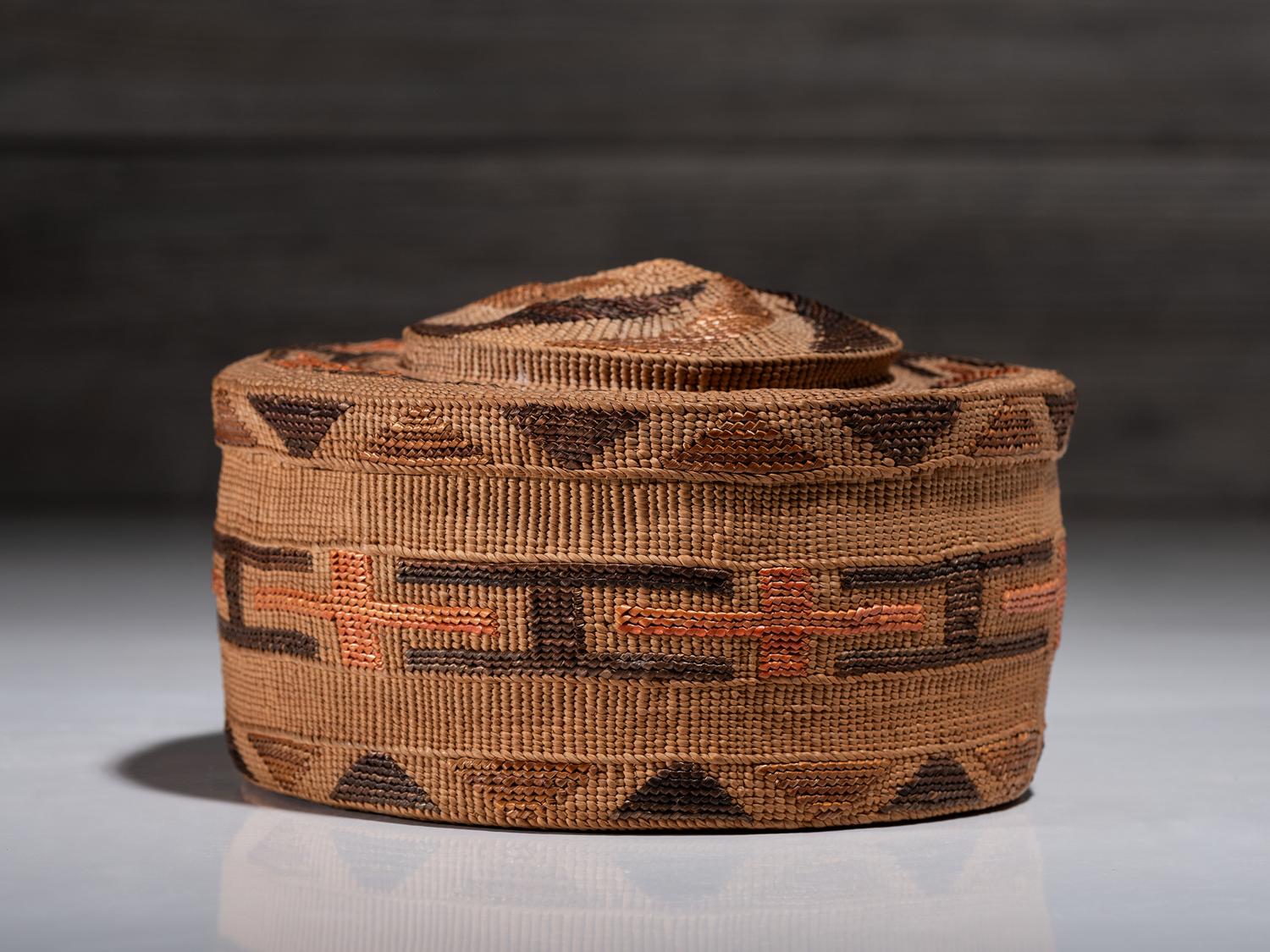 Tlingit Rattletop Basket