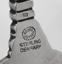 A Danish Silver Sugar Scoop