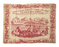 [Americana] [Gold Rush] "The Good Time's Come At Last" or California Races Dedicated to the Master of the Mint by one from the Gold Country Shewing the Way to, and the Way back, from the Golden Regions