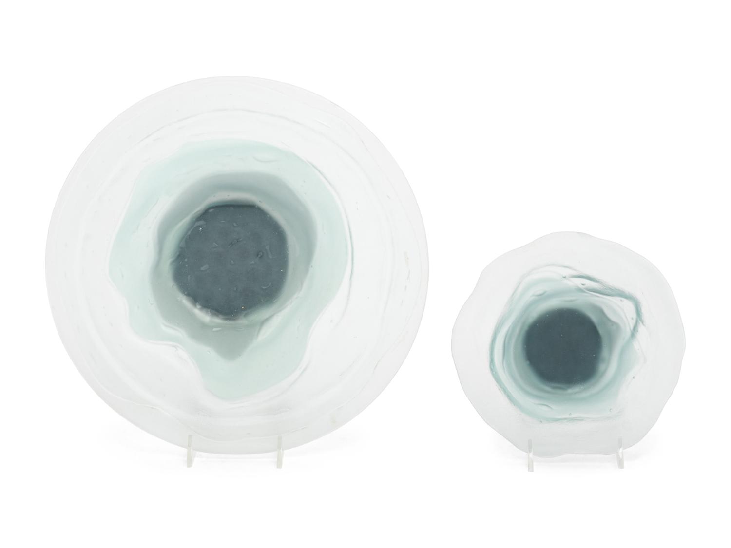 Set of Two Low Bowls