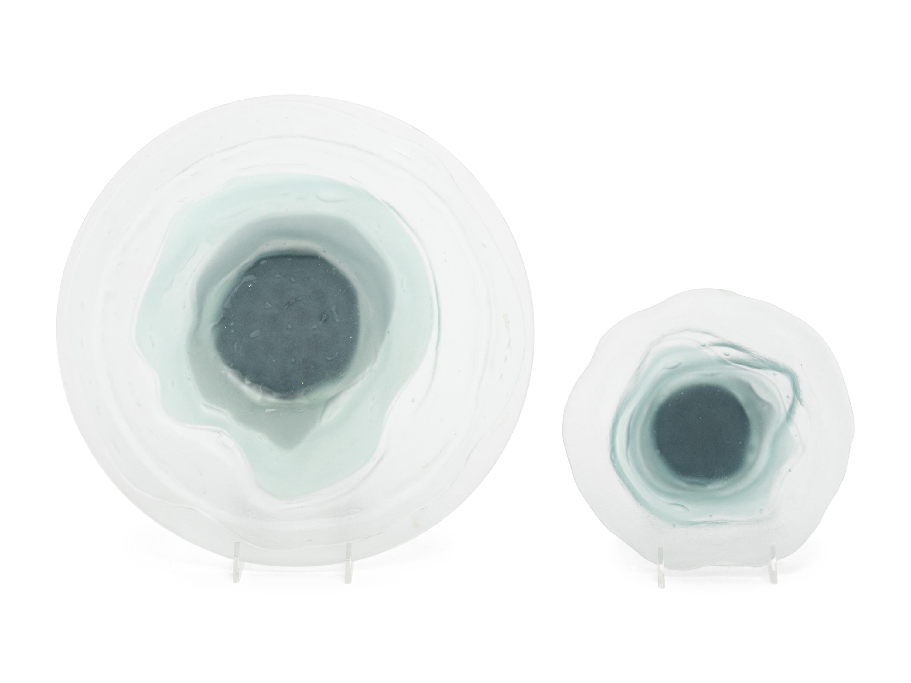 Set of Two Low Bowls