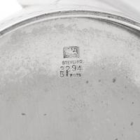 An Aesthetic Movement Sterling Silver Two-Handled Yacht Racing Trophy