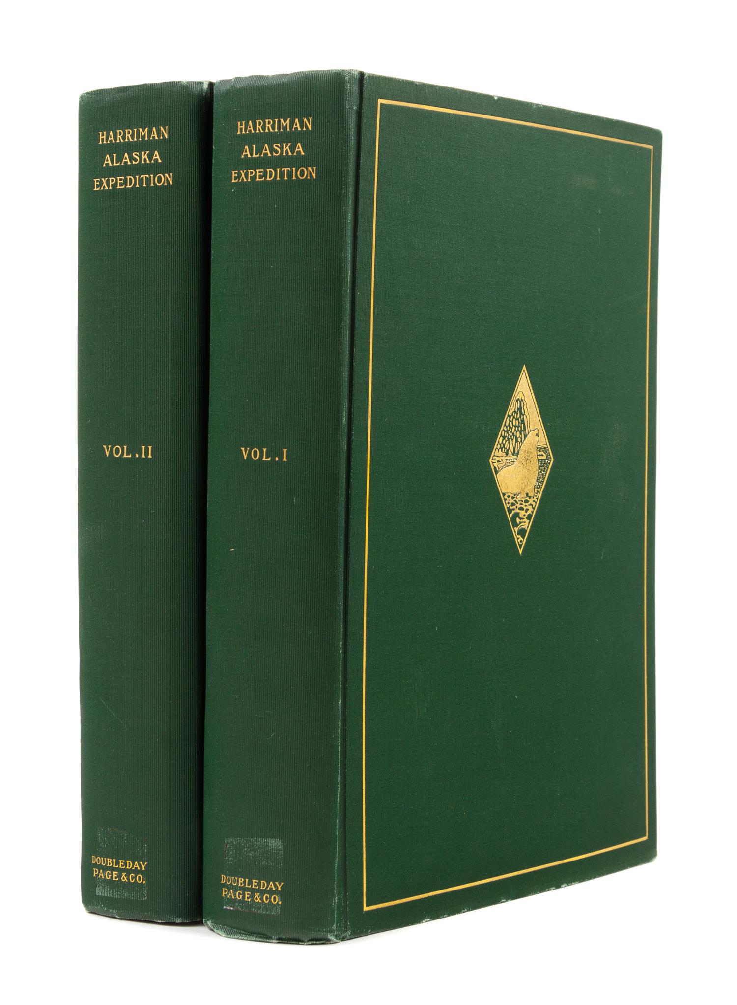 [HARRIMAN ALASKA EXPEDITION]. BURROUGHS, John (1837-1921); MUIR, John (1938-1914); GRINNELL, George B. (1849-1938), et al. Alaska. New
