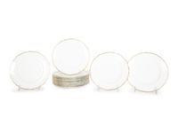 Twelve Spode Porcelain Dessert Plates