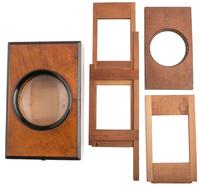[EARLY PHOTOGRAPHY - MAGIC LANTERN]. A French magic lantern by H. Coulon, with accessories.