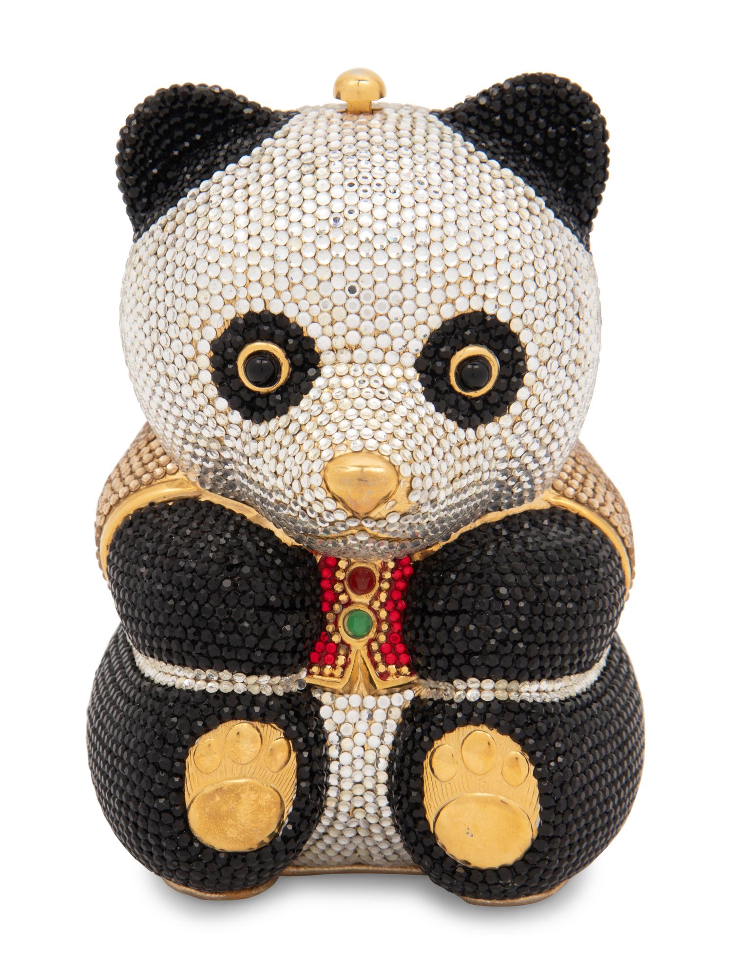 Judith Leiber Panda Minaudière