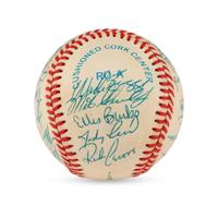 A Large Group of Assorted 1950s-2000s Boston Red Sox Team Signed Autograph Baseballs