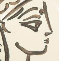 Profil de Jacqueline , 1956