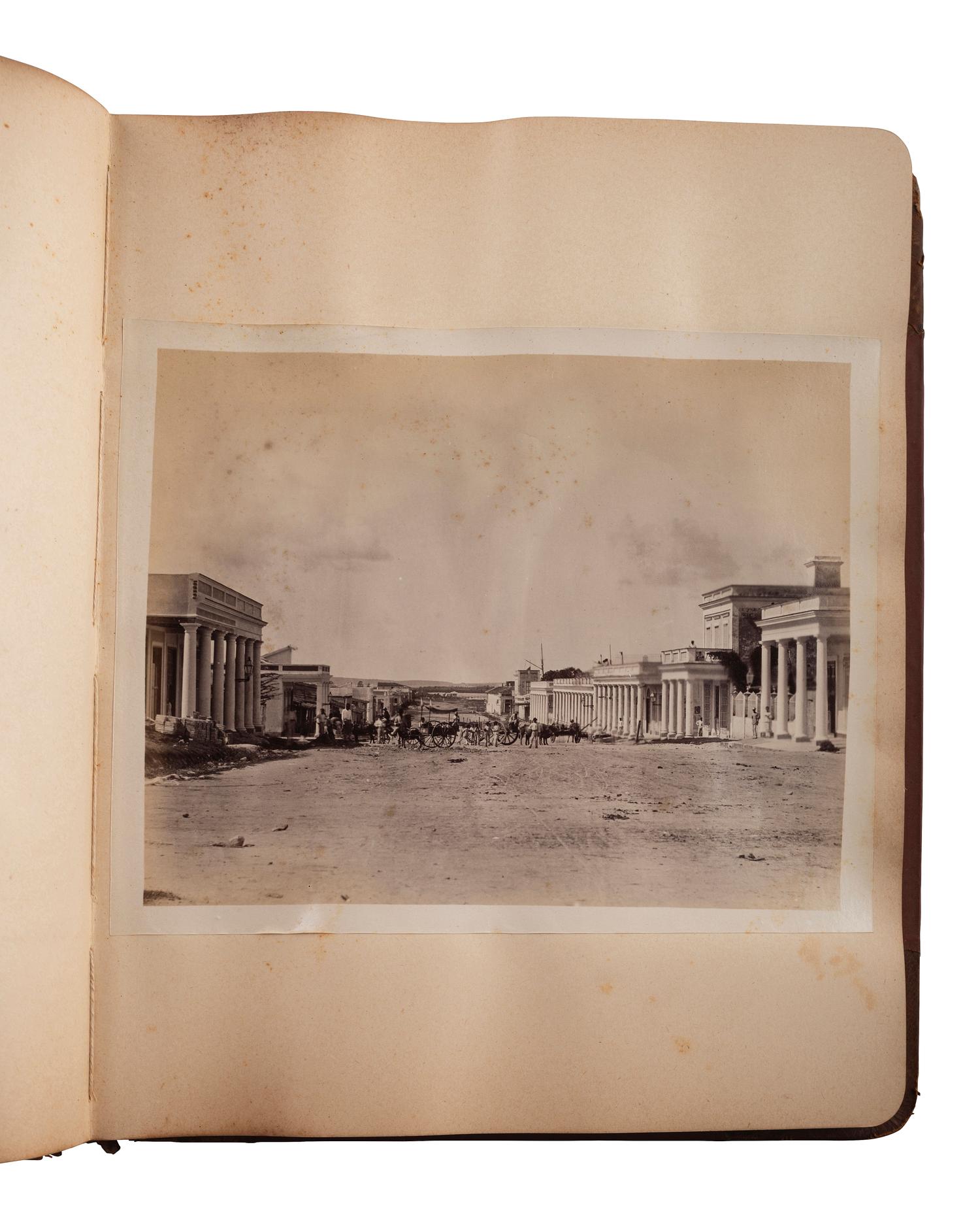 [EARLY PHOTOGRAPHY - TRAVEL]. European travel album [ With :] Havana, Cuba album.