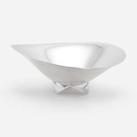 Henning Koppel Centerpiece Bowl No. 980B, Georg Jensen, Denmark, designed 1948