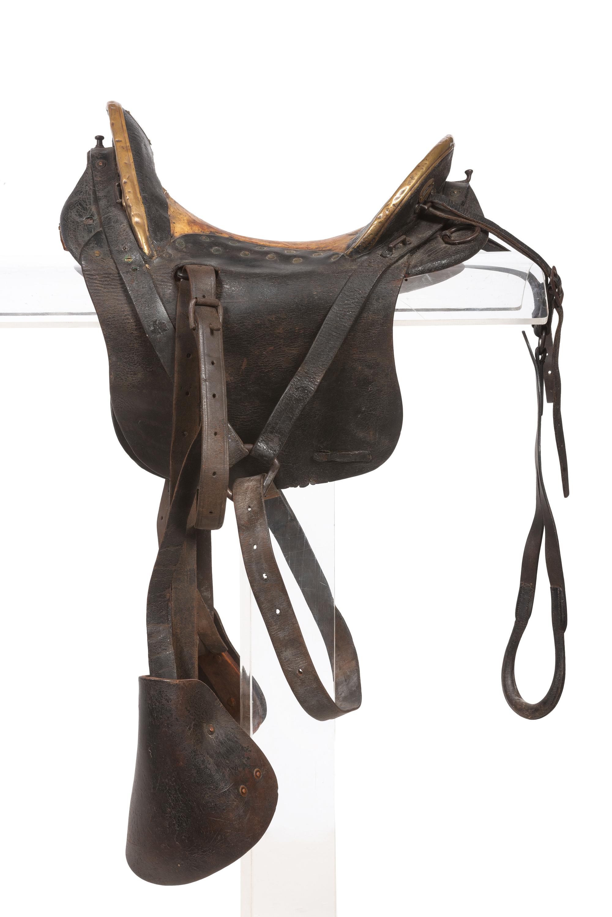 [CIVIL WAR]. Officer’s McClellan Saddle. 1859.