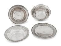 Four American Silver Serving Pieces