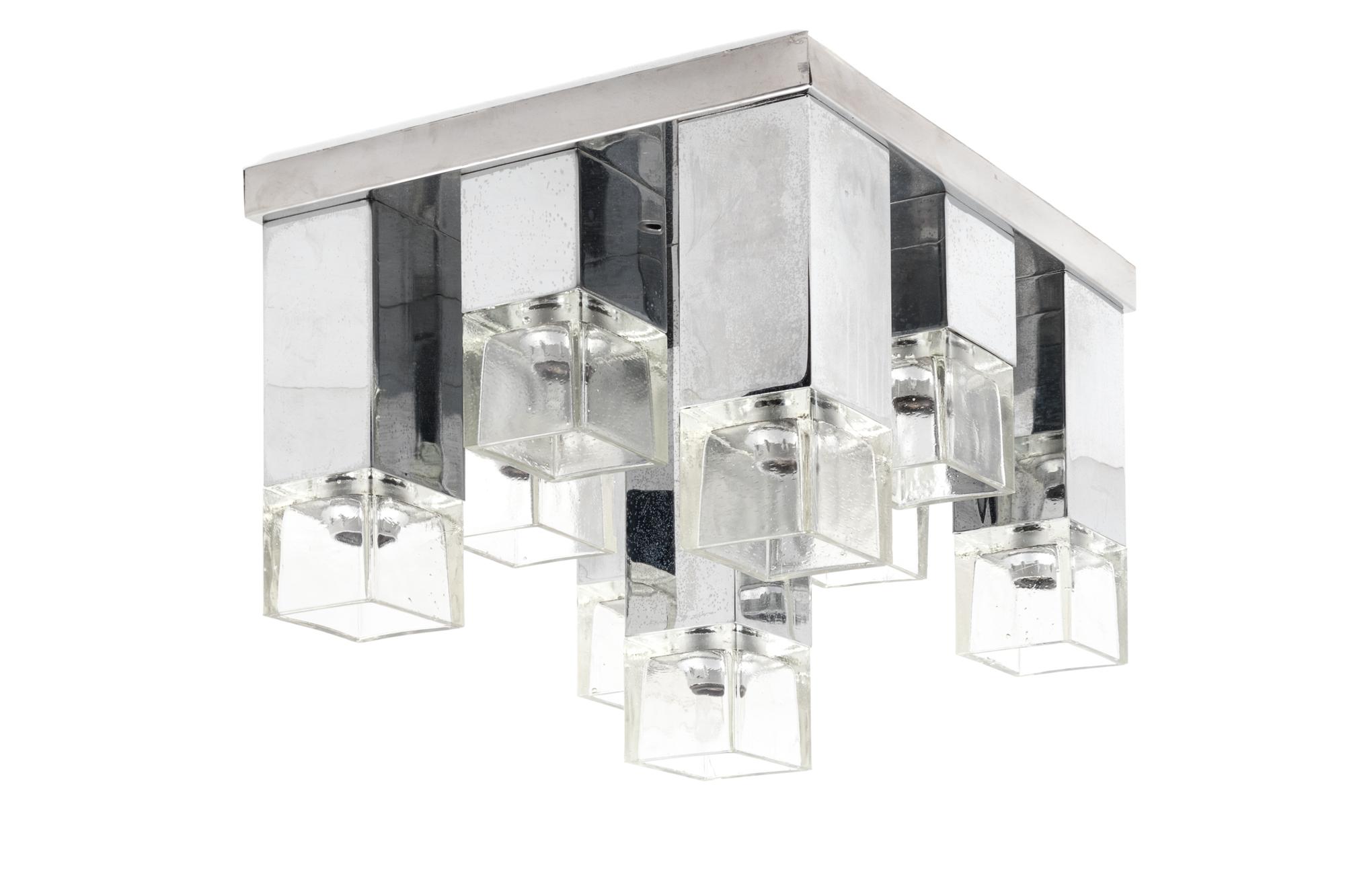 Ceiling Fixture Sciolari Lighting, Italy, Imported by Lightolier