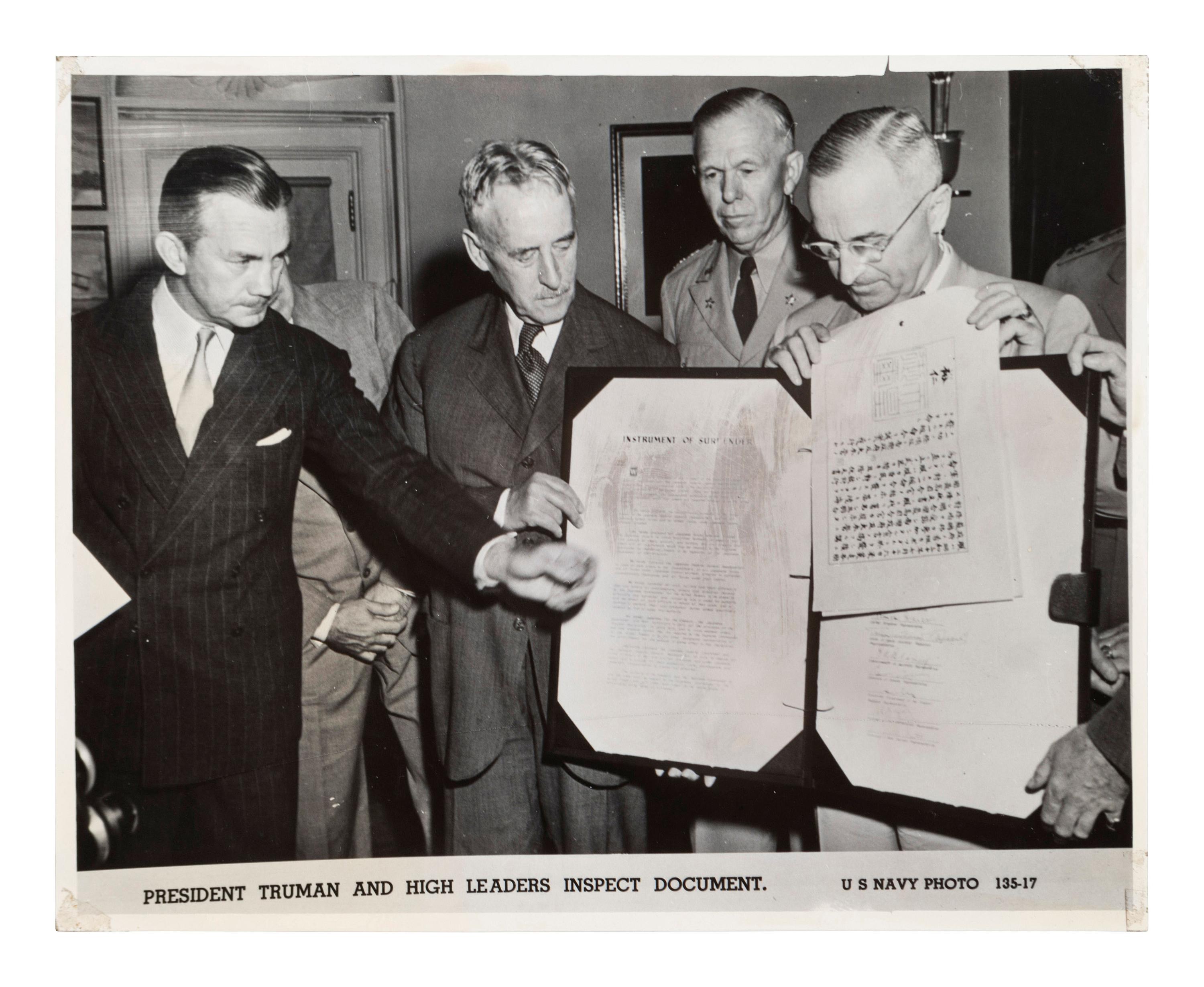 [PRESIDENTS] Photographs and ephemera related to Presidents Kennedy, FDR, Truman, and Reagan.