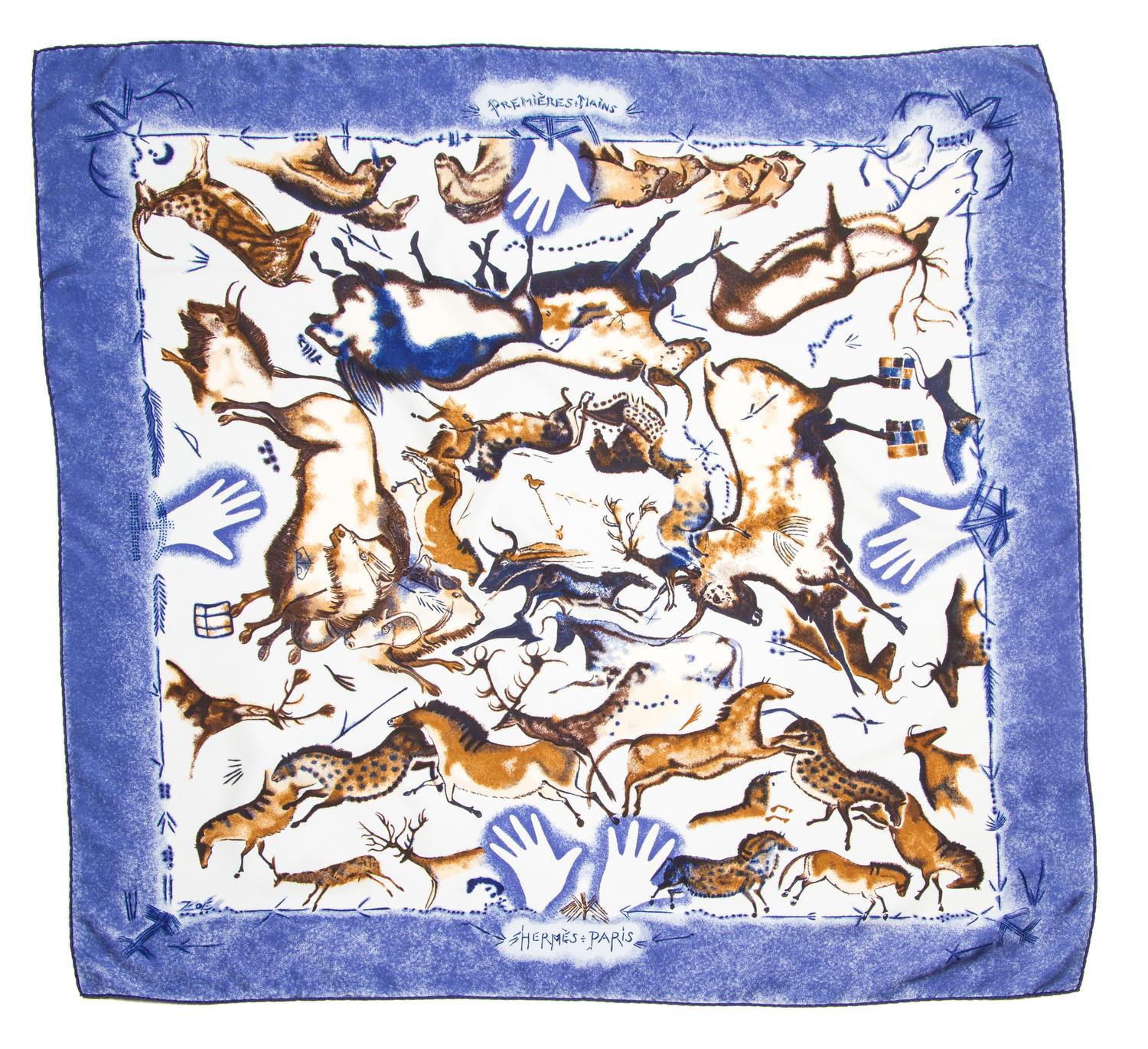 An Hermes 90cm Silk Scarf, 36" x 36".