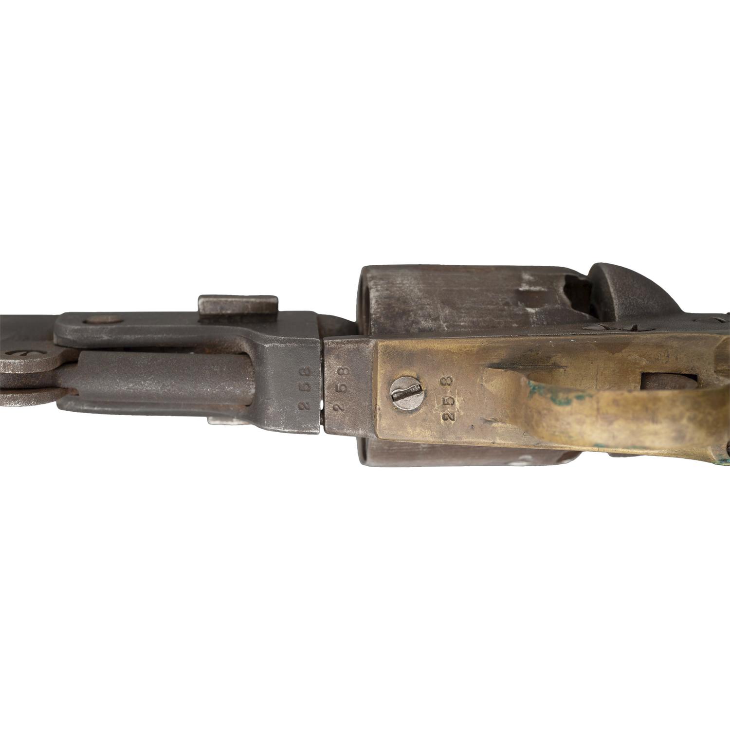 "Leech & Rigdon" Marked Replica Percussion Revolver & Period Holster