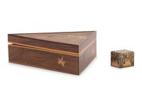 Six Japanese Covered Boxes