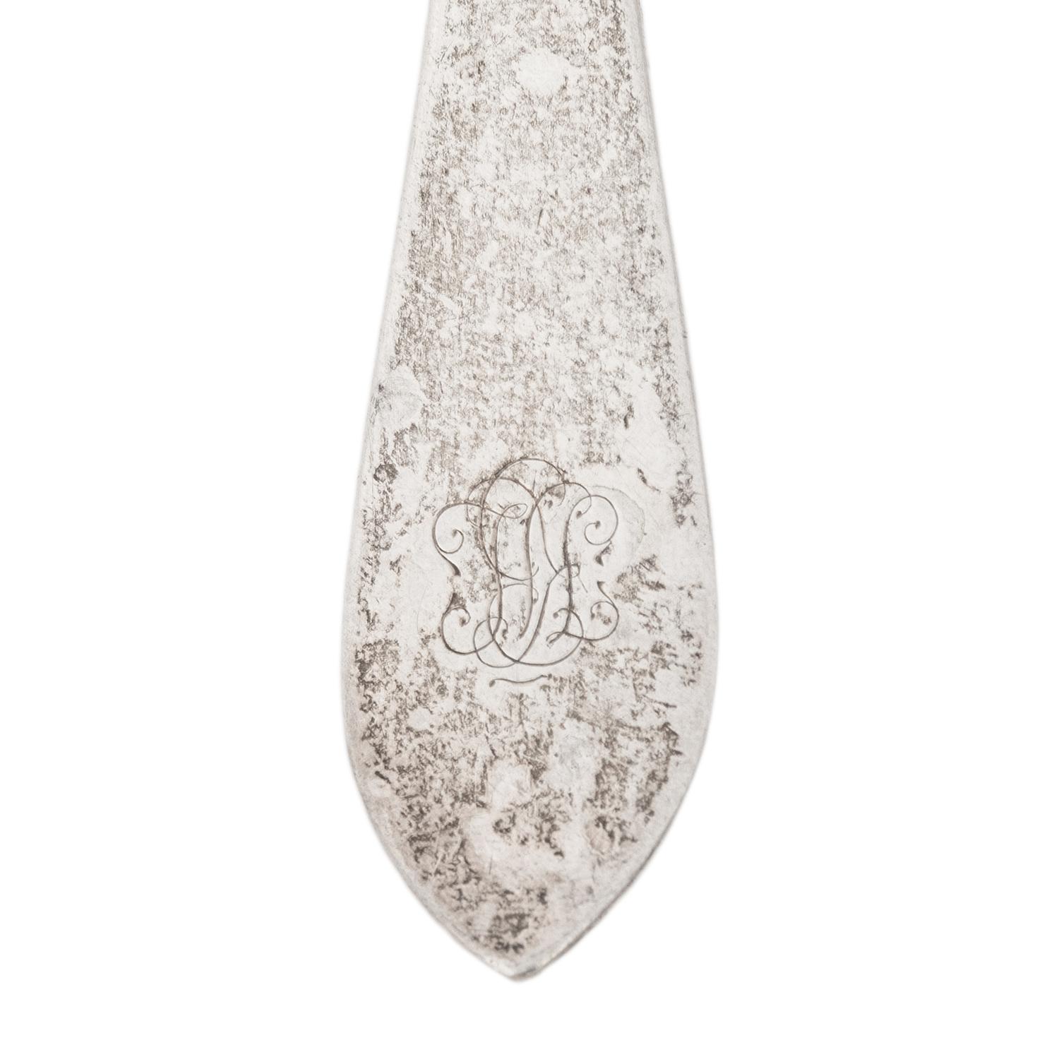 A Group of Coin Silver Spoons