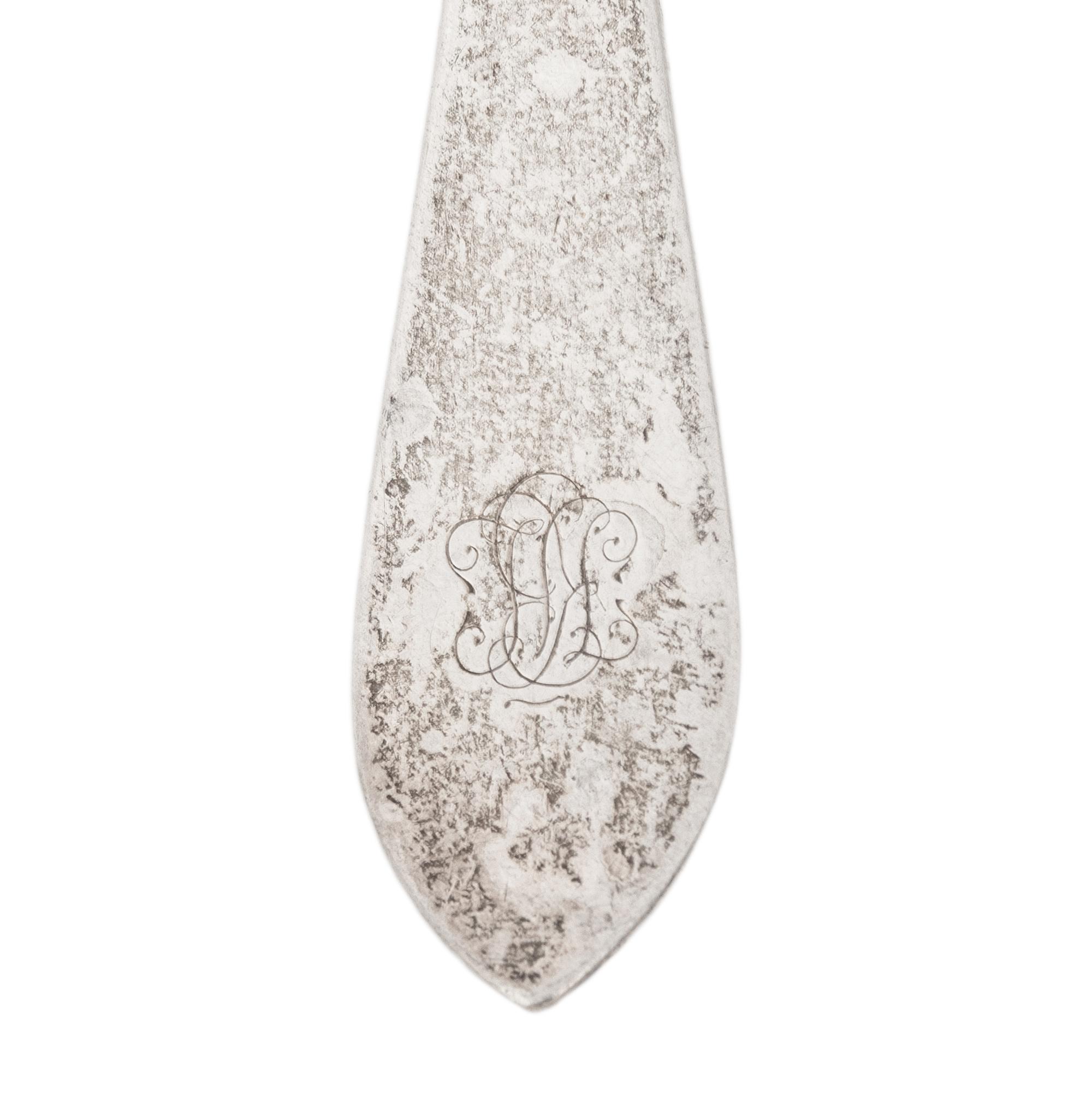 A Group of Coin Silver Spoons