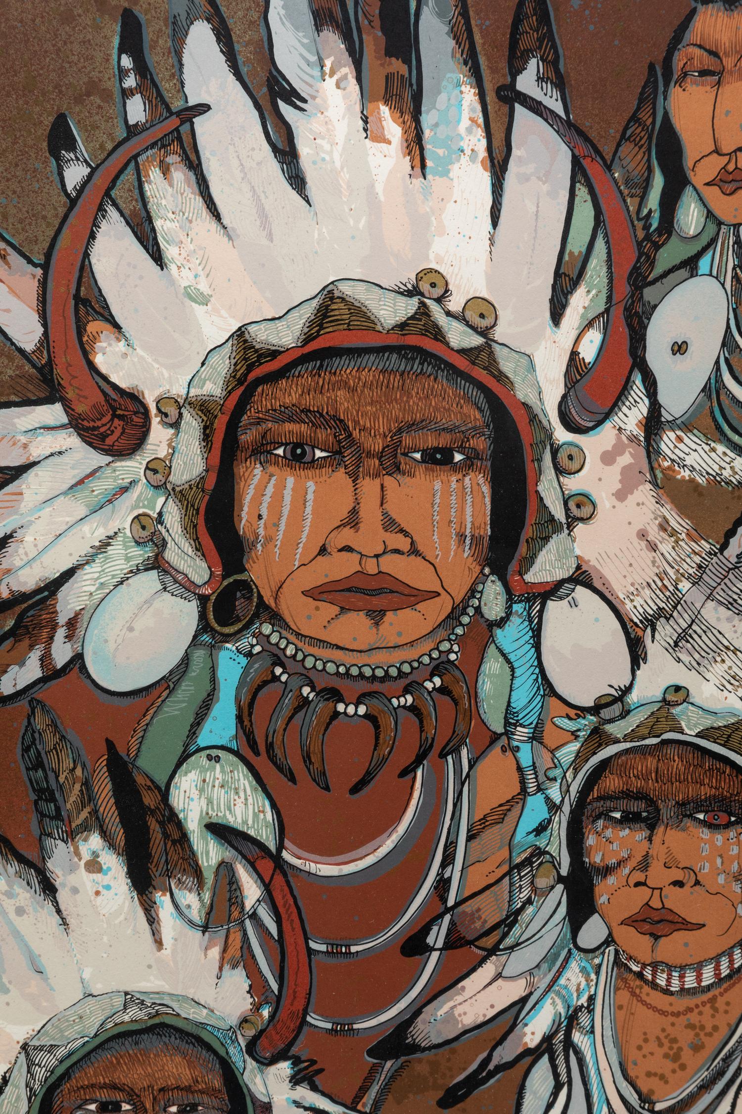 Four Sioux Chiefs, edition 32/60