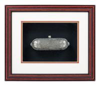 A Silver Mezuzah Pendant