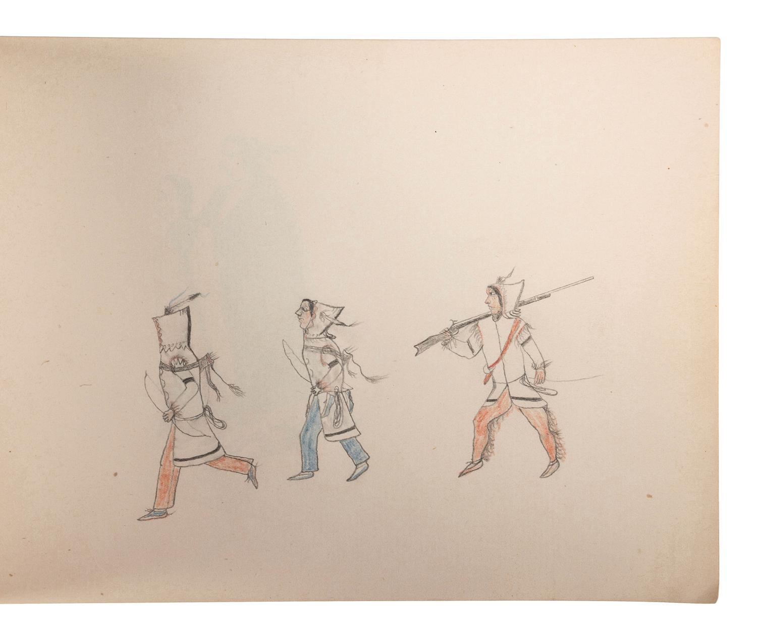 Rosebud Agency Sketchbook, by "Jack"
