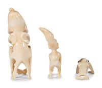 Greenlandic Inuit Carved Tupilaks