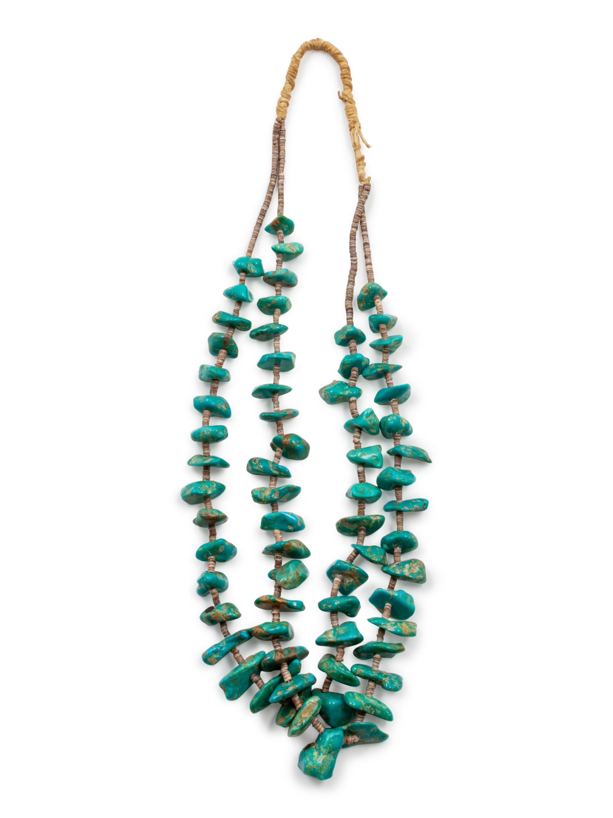 Southwestern Turquoise Nugget Necklace