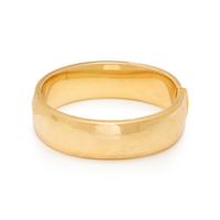 YELLOW GOLD BANGLE BRACELET