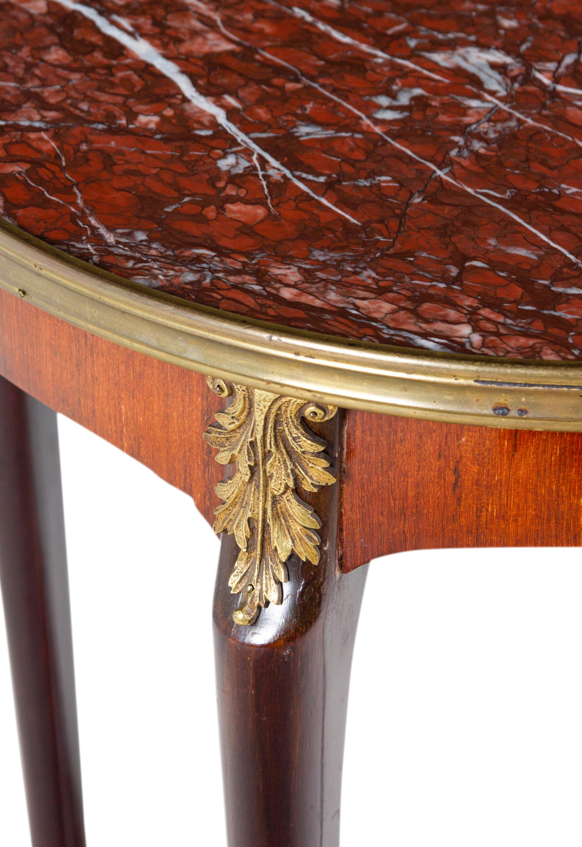 A Napoleon III Style Marble-Top Guéridon