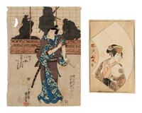 Two Japanese Woodblock Prints