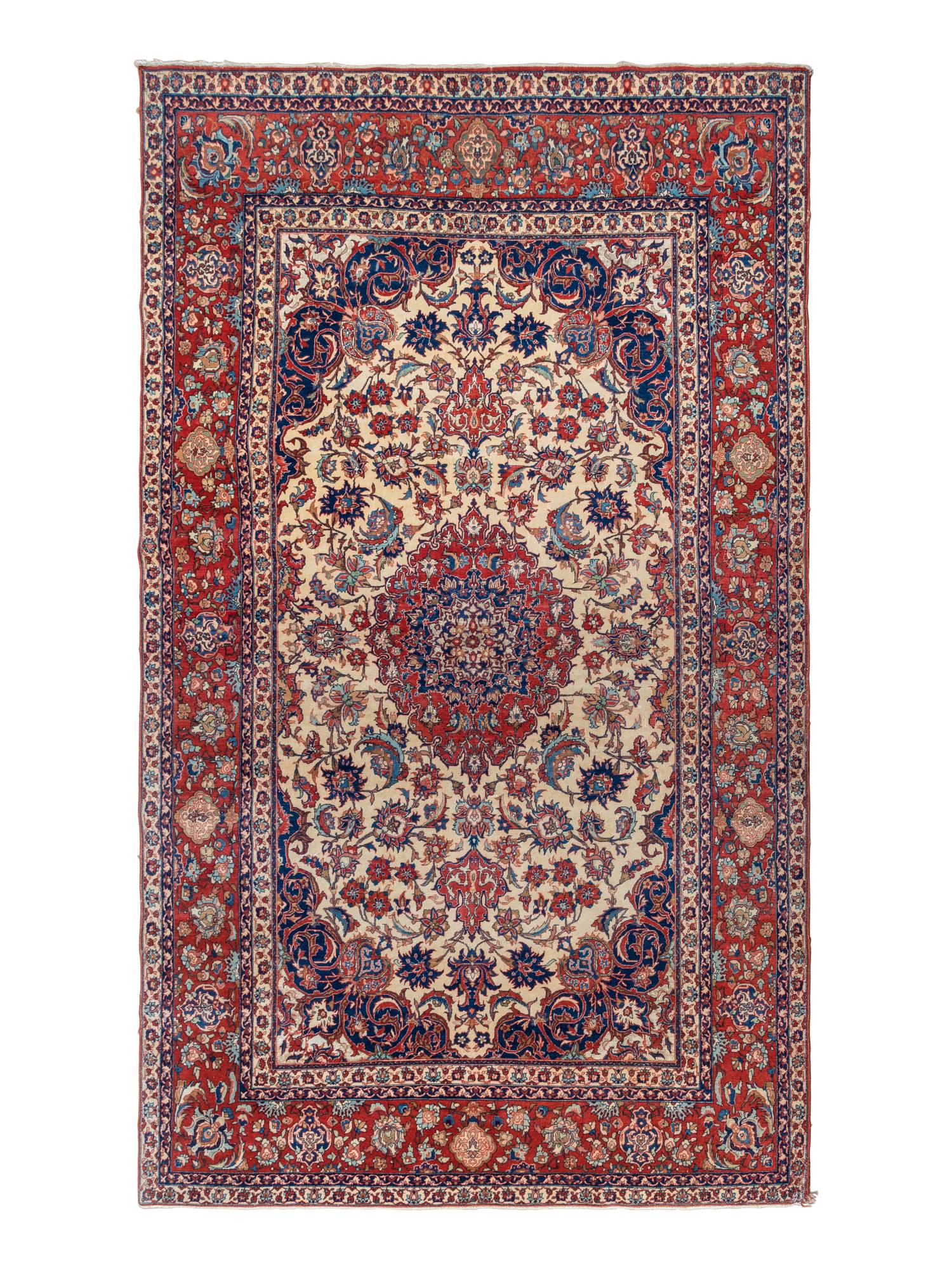 An Isfahan Wool Rug