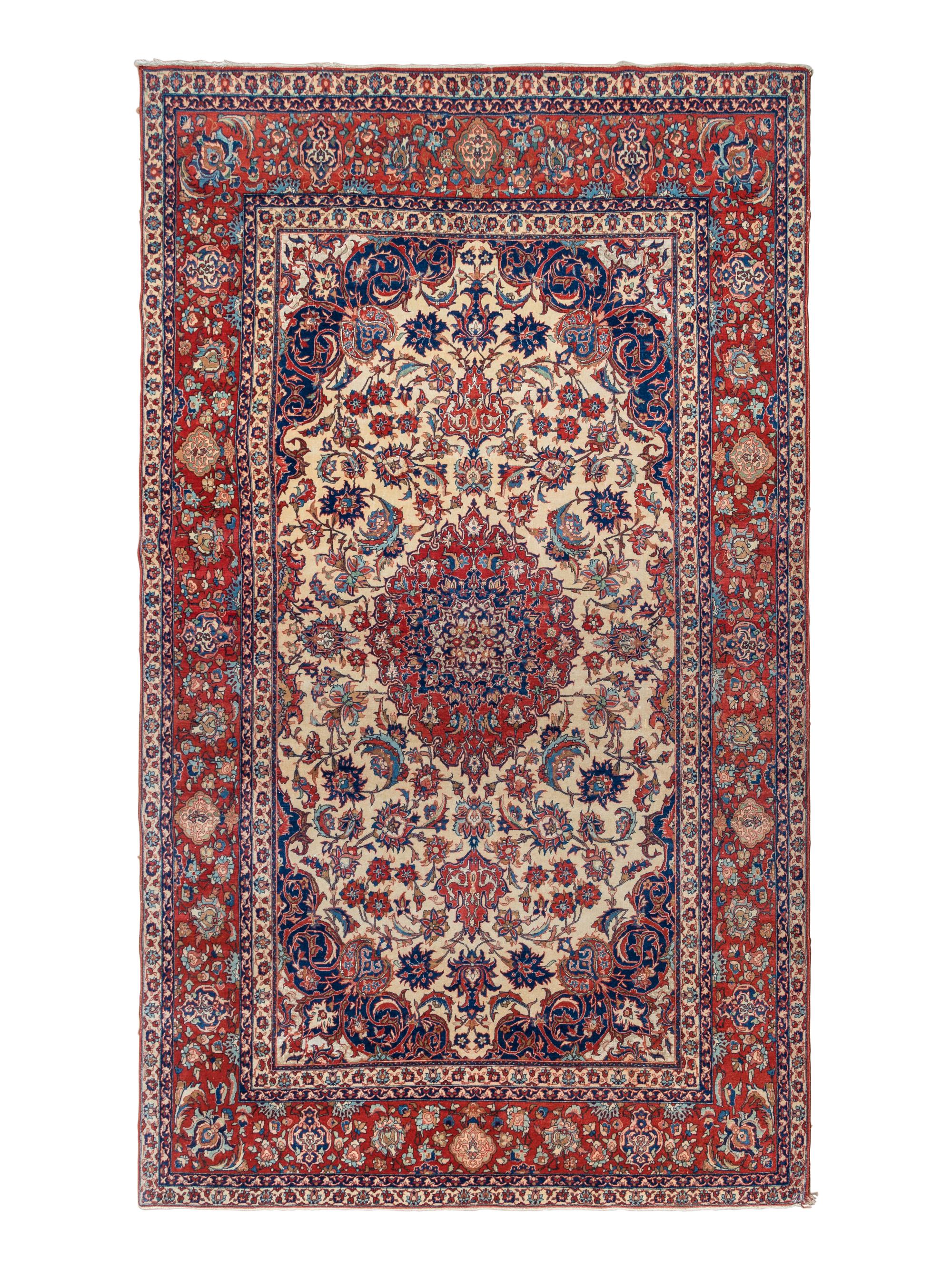 An Isfahan Wool Rug