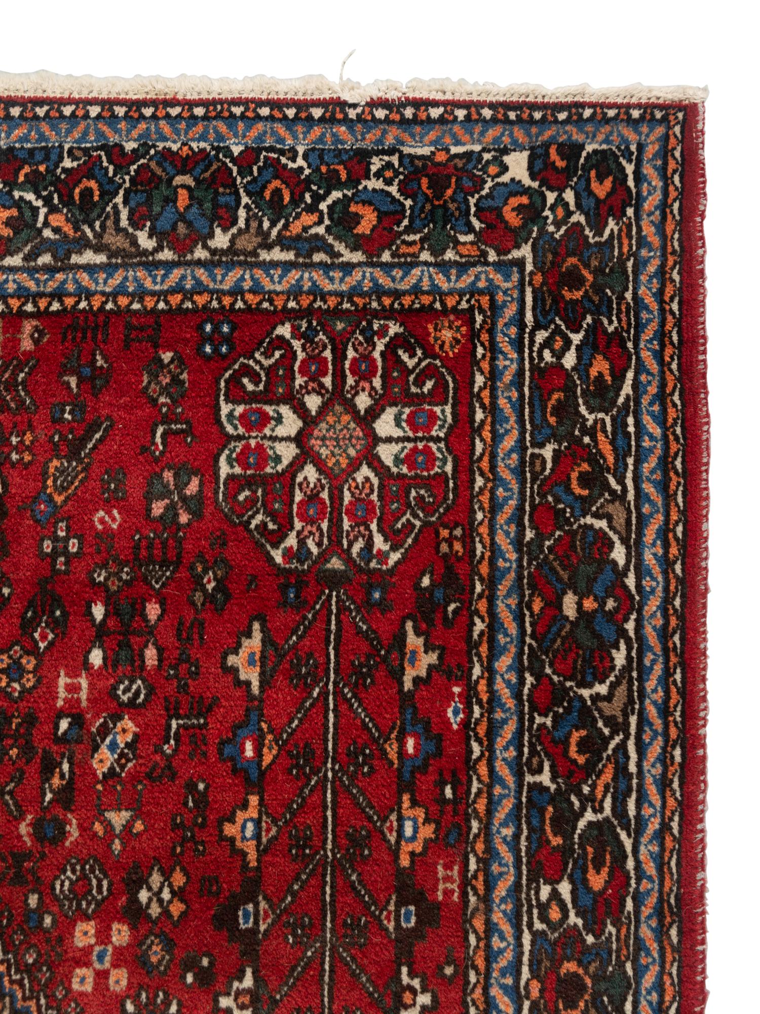 A Qashqai Wool Rug