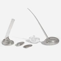 Elsa Peretti (Italian, 1940-2021) Group of Silver and Crystal Items for Tiffany & Co., Spain, circa 1970s-1980s