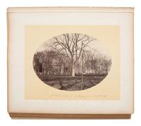 [EARLY PHOTOGRAPHY]. Trio of Yale albums, dated 1856, 1860, & 1868, ft. individual and group portraits, scenes around campus, and inscriptions from classmates incl. many soldiers.