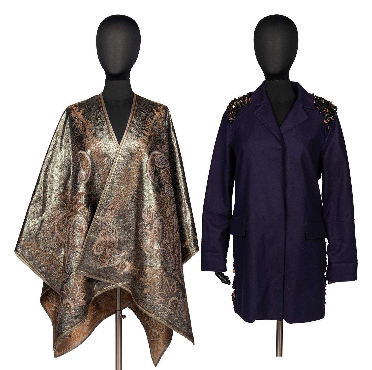 Etro Cape and Marni Coat
