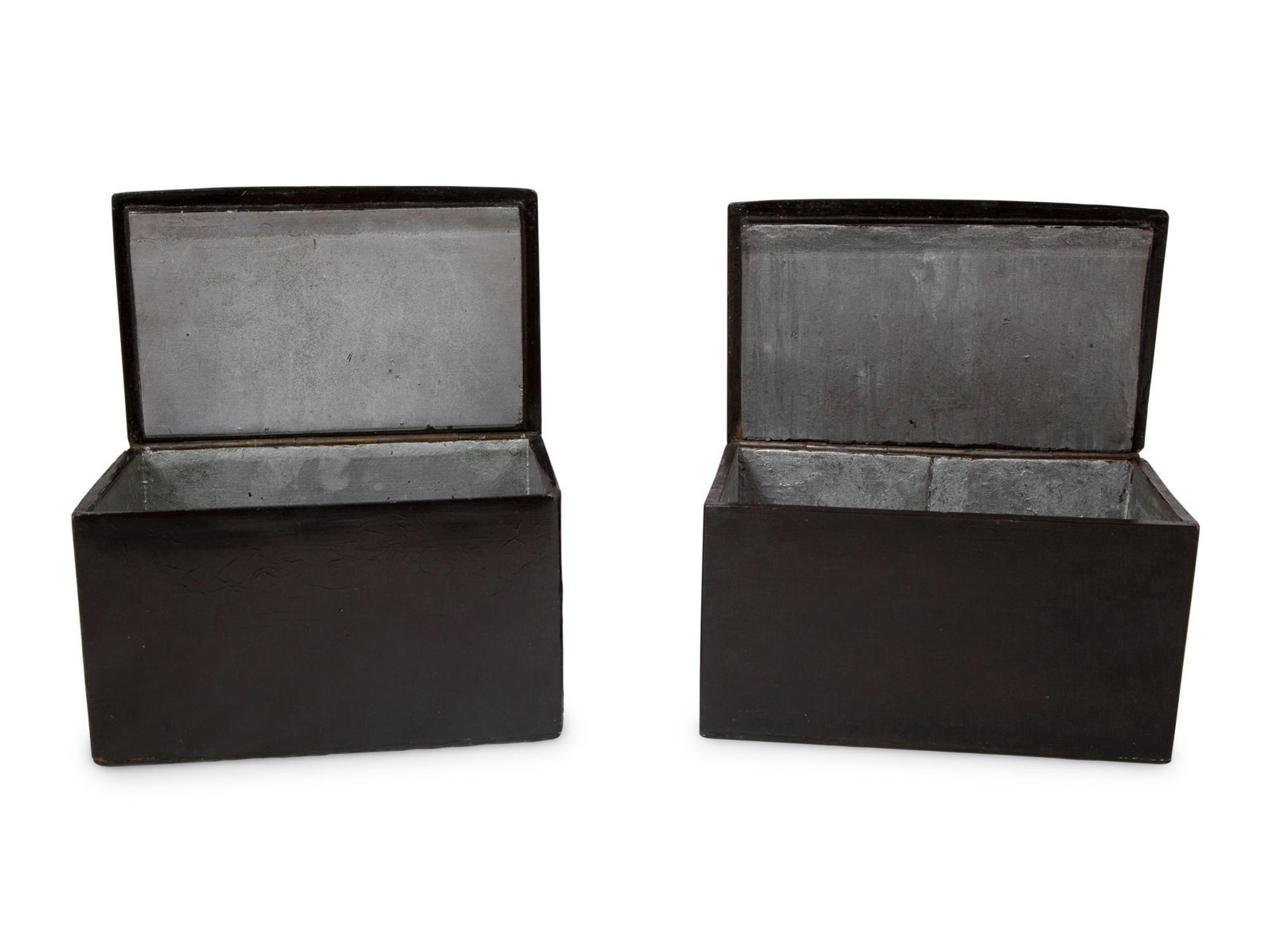 Two Russian Lacquer Boxes