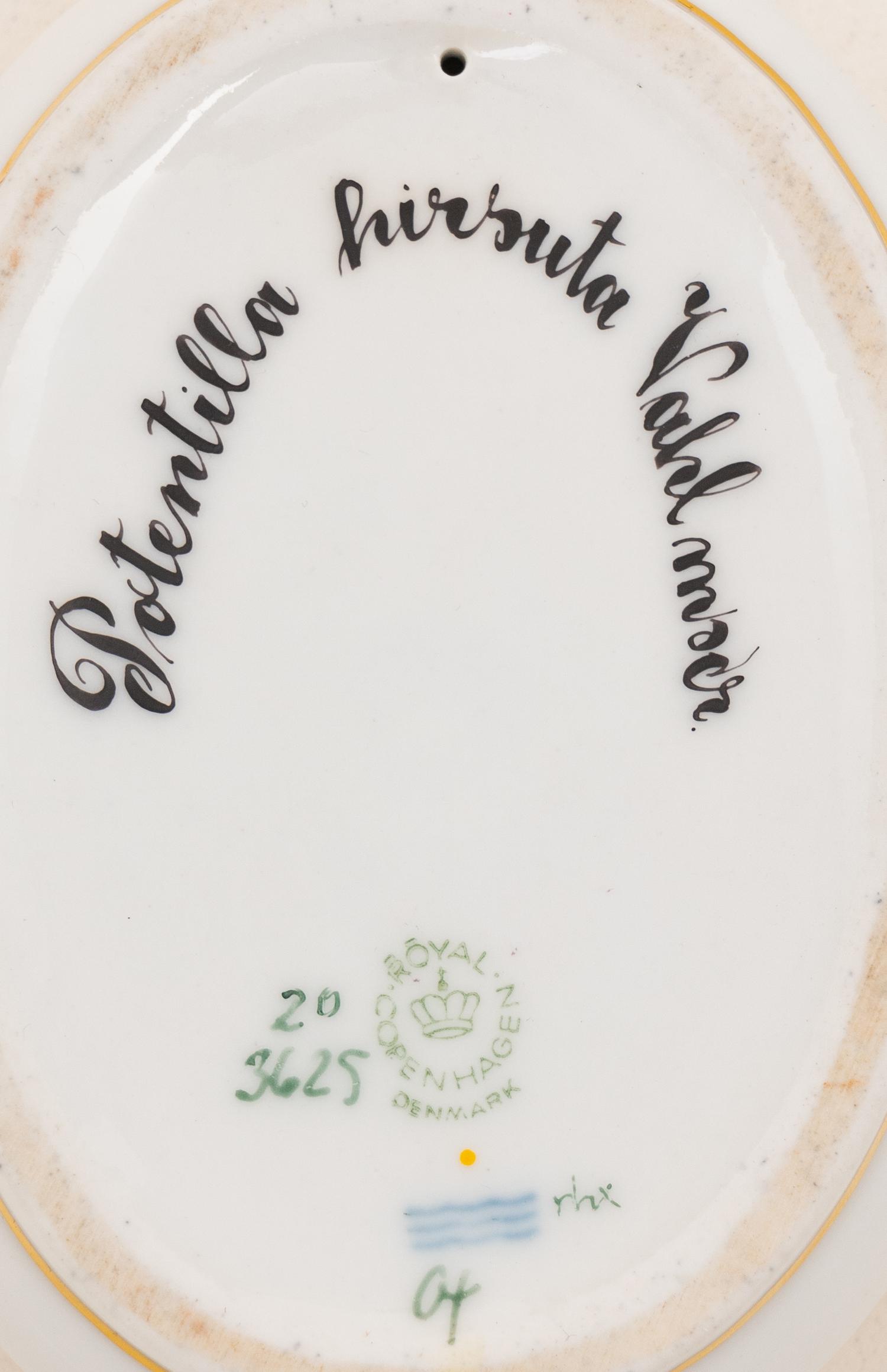 A Group of Royal Copenhagen Flora Danica Porcelain Table Articles