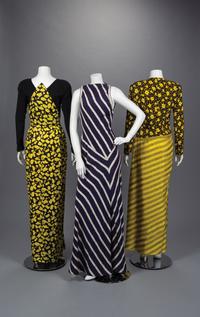 Three Geoffrey Beene Dresses, Spring 1986