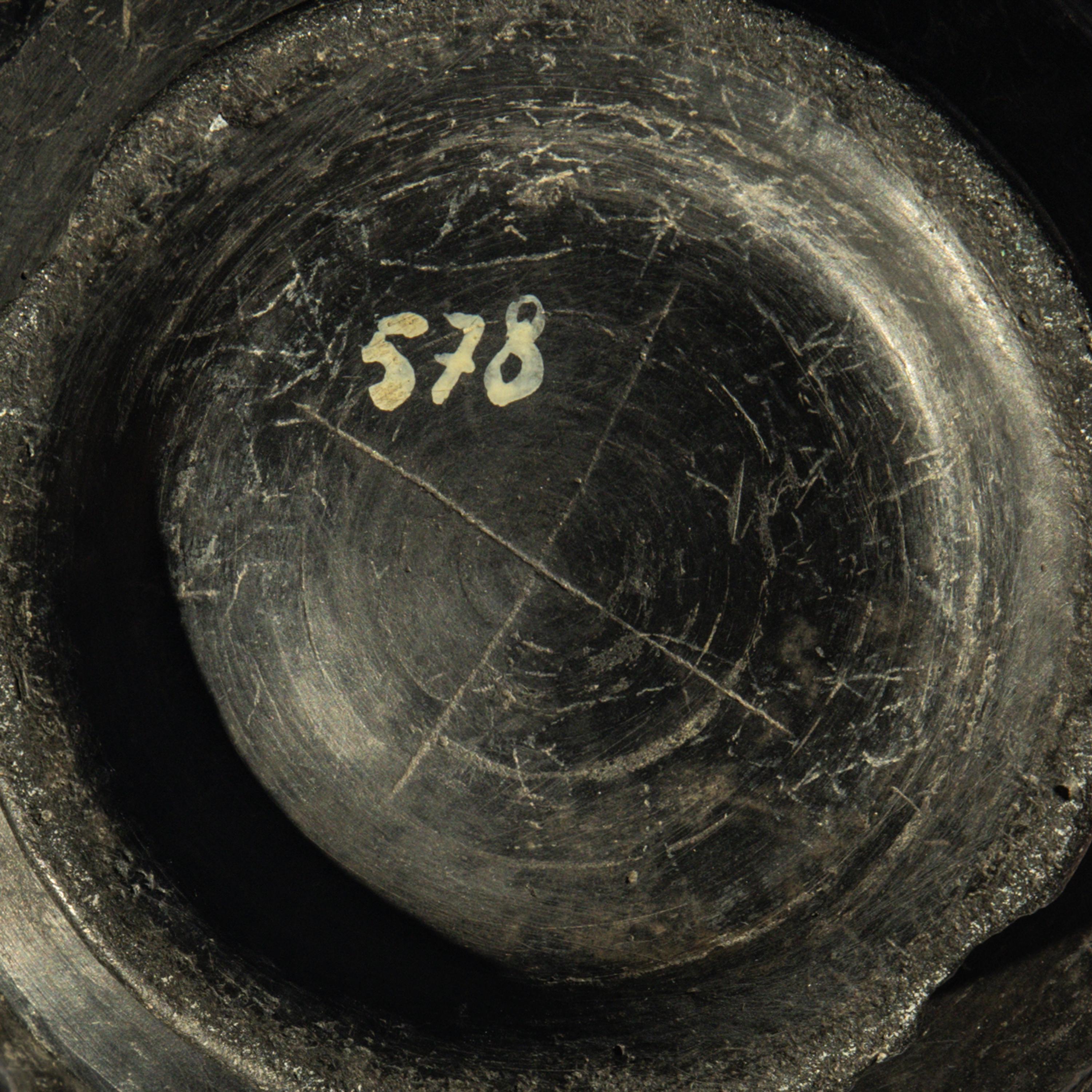 An Etruscan Bucchero Kyathos