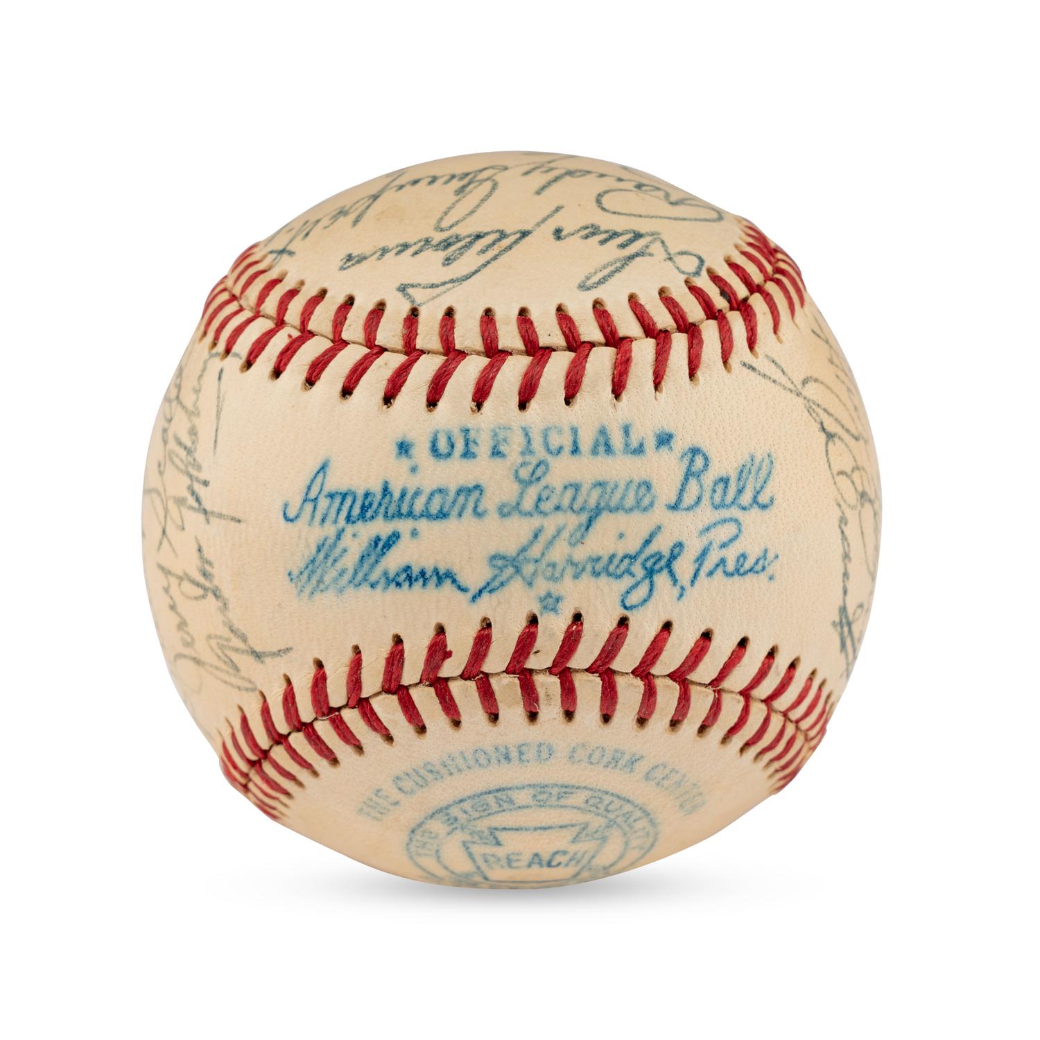 A 1950 Chicago White Sox Team Signed Autograph Baseball