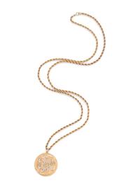 YELLOW GOLD AND DIAMOND PENDANT/NECKLACE