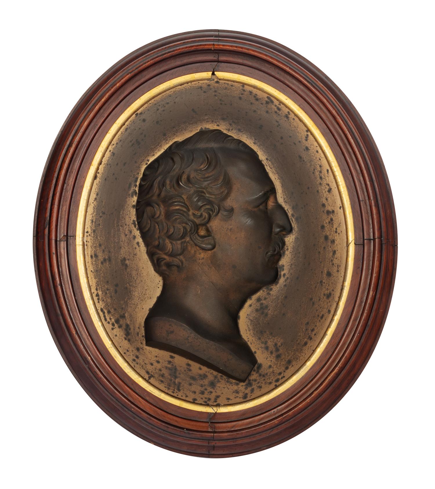 A Bronze Plaque of Prince Albert